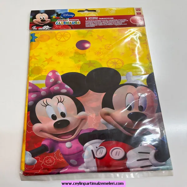 Mıckey Mause Temalı Masa Örtüsü